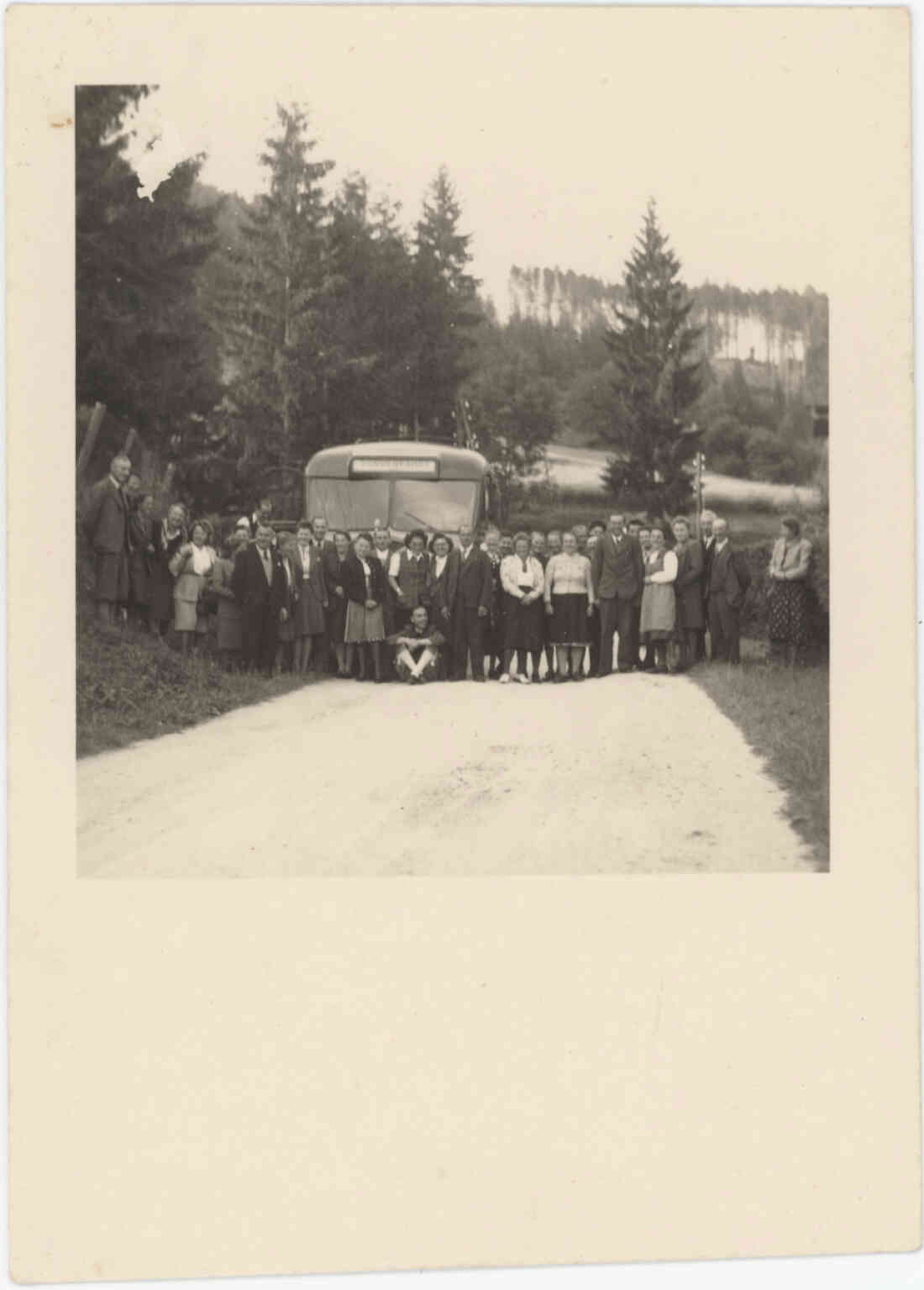 Reisebüro Sagmeister, ein Busausflug