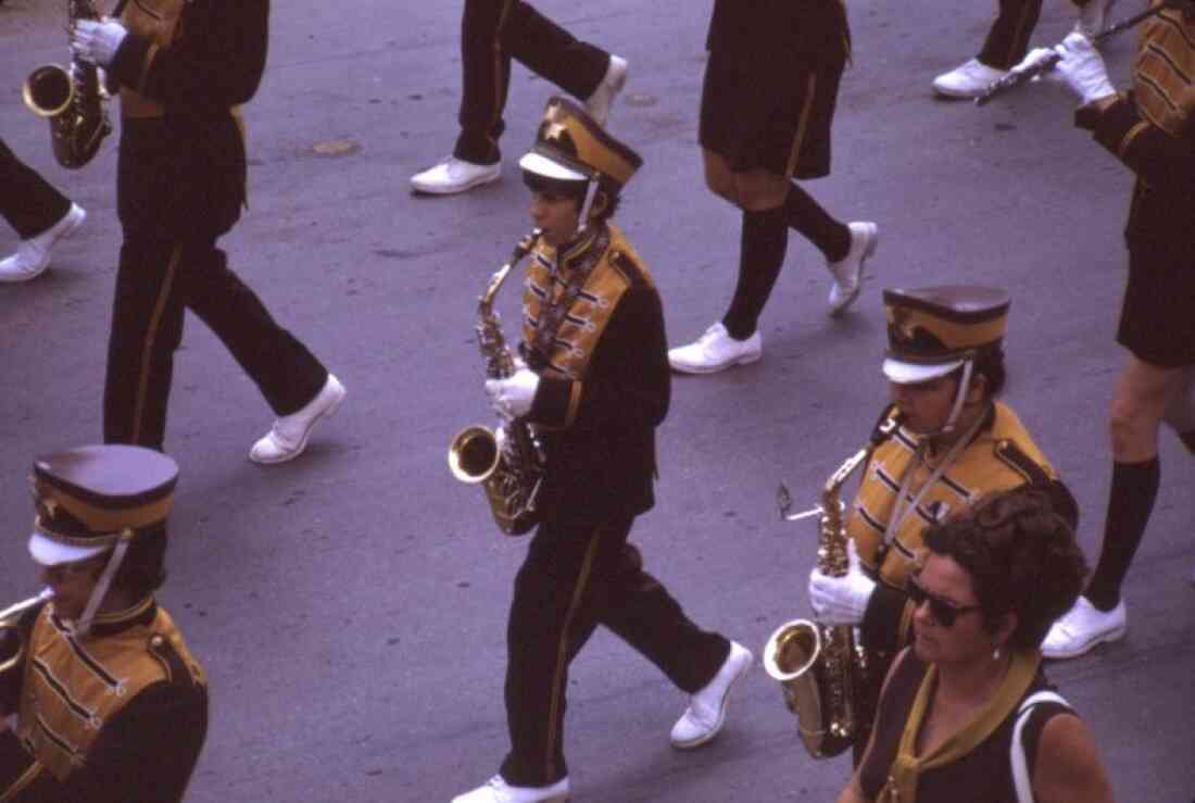 Amerika - Woche 1975 mit der St. Anthony High School, Trenton, New York