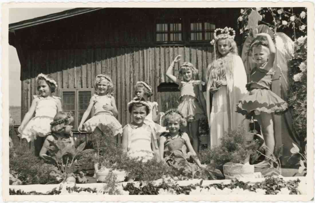 Volksfest und Blumenkorso 1955
