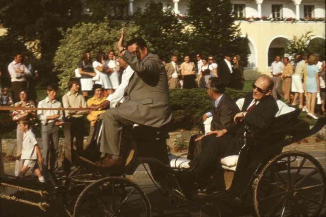 Amerika - Woche 1973 mit dem Kastell und ehemaligen Museum